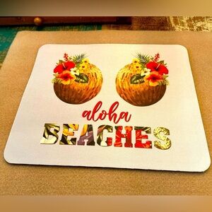 Hand Pressed Mouse Pad!  Brand New!